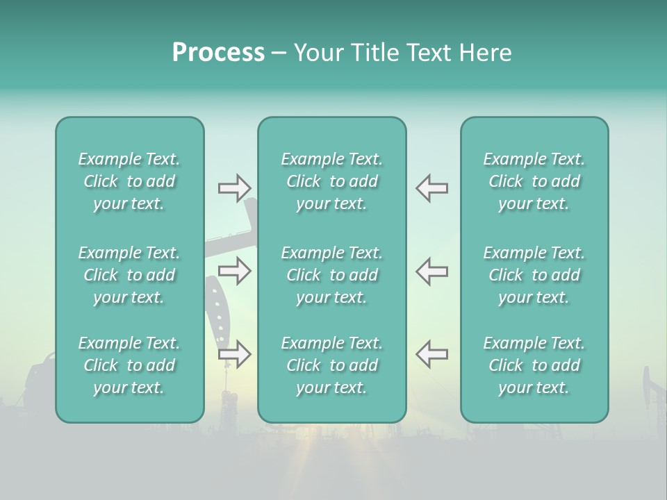 Gasoline Beautification Petrochemical PowerPoint Template