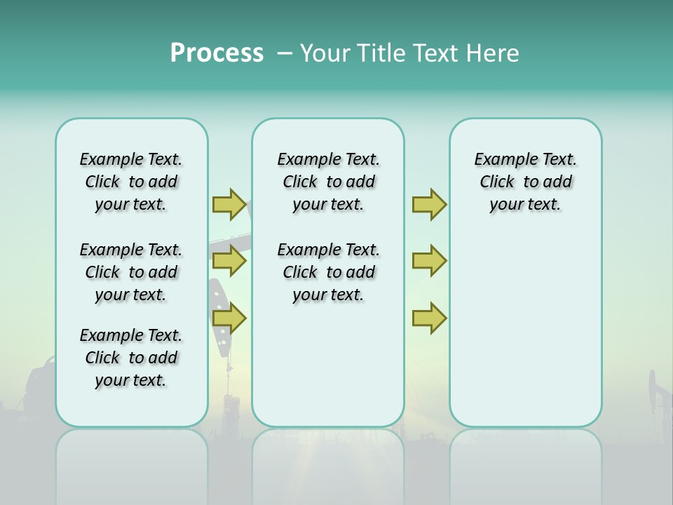 Gasoline Beautification Petrochemical PowerPoint Template