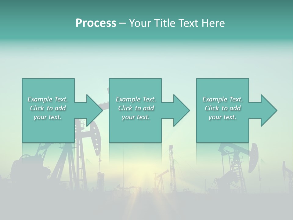 Gasoline Beautification Petrochemical PowerPoint Template