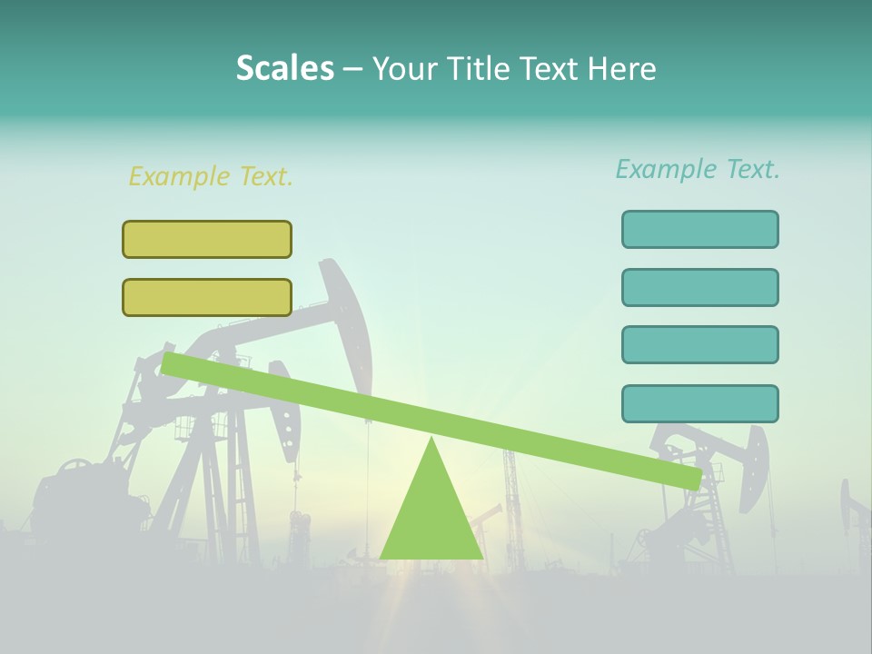 Gasoline Beautification Petrochemical PowerPoint Template