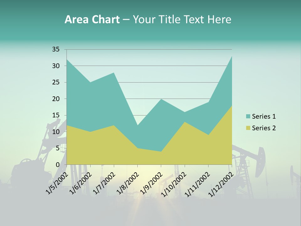 Gasoline Beautification Petrochemical PowerPoint Template