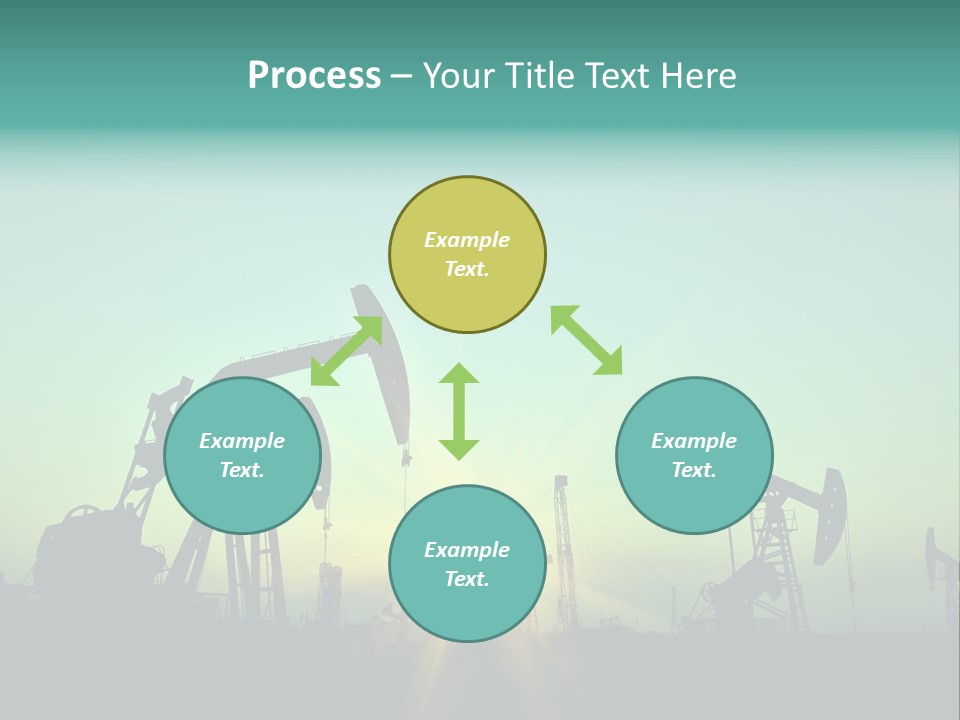 Gasoline Beautification Petrochemical PowerPoint Template