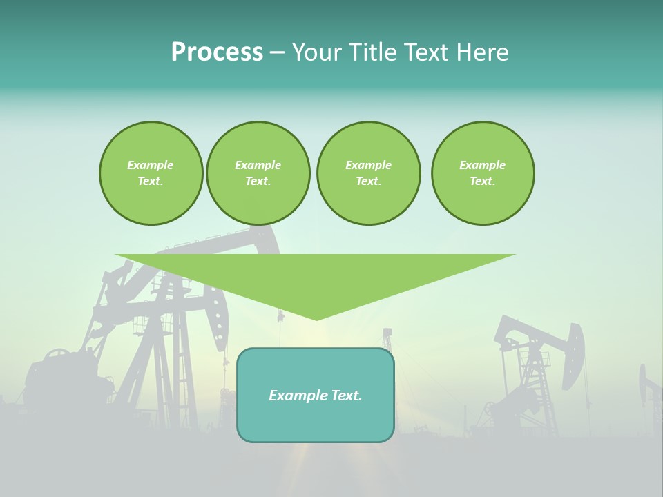 Gasoline Beautification Petrochemical PowerPoint Template