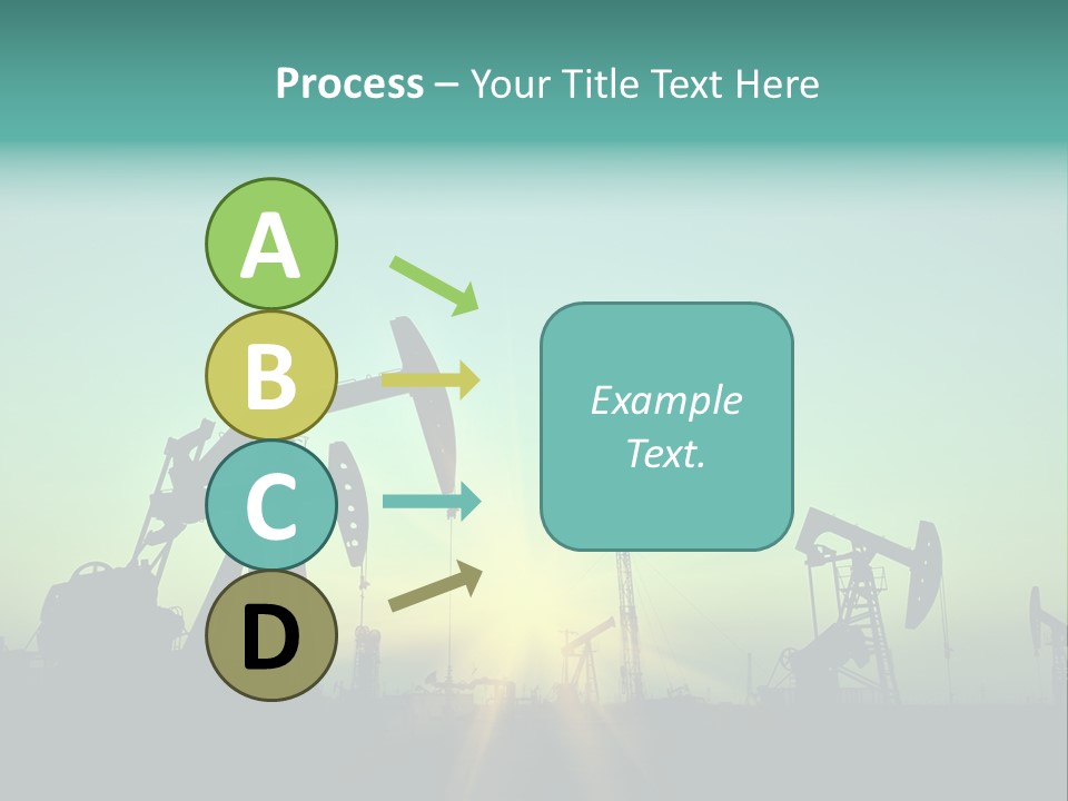 Gasoline Beautification Petrochemical PowerPoint Template