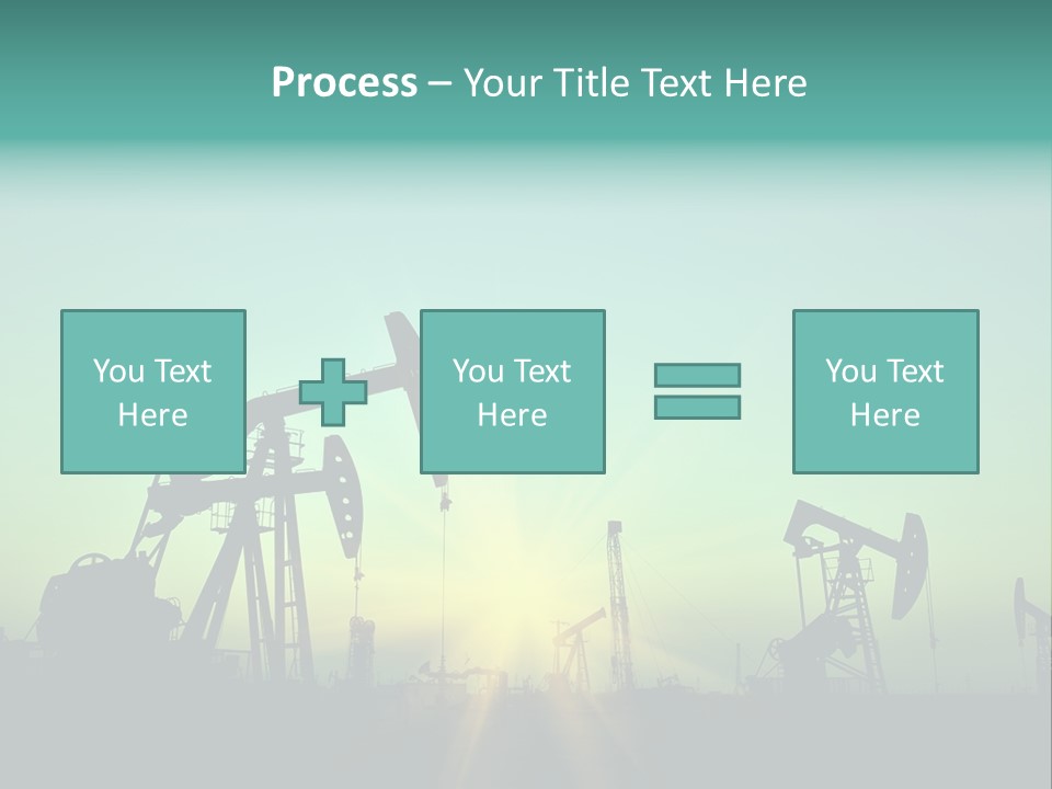 Gasoline Beautification Petrochemical PowerPoint Template