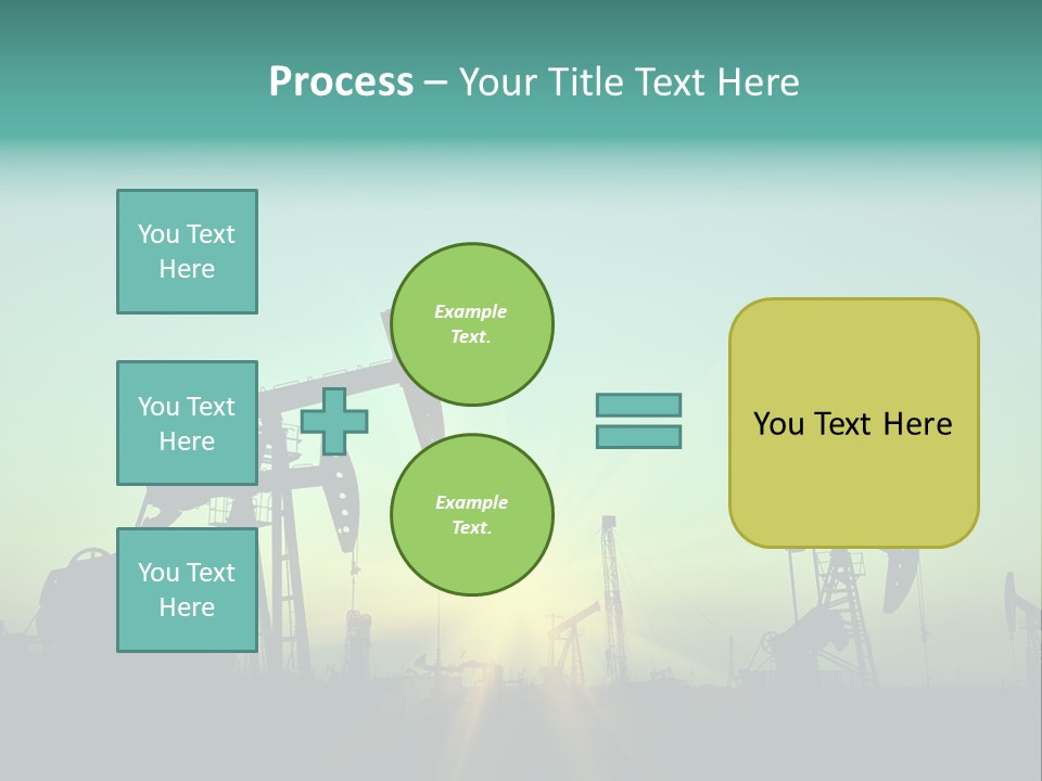 Gasoline Beautification Petrochemical PowerPoint Template