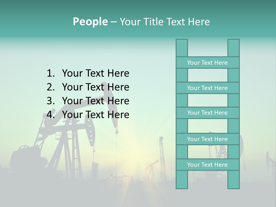 Gasoline Beautification Petrochemical PowerPoint Template