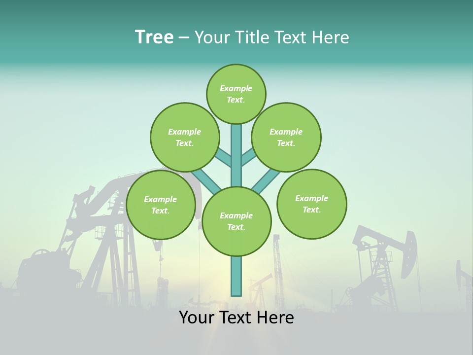 Gasoline Beautification Petrochemical PowerPoint Template