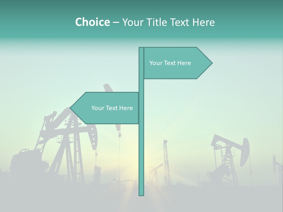 Gasoline Beautification Petrochemical PowerPoint Template