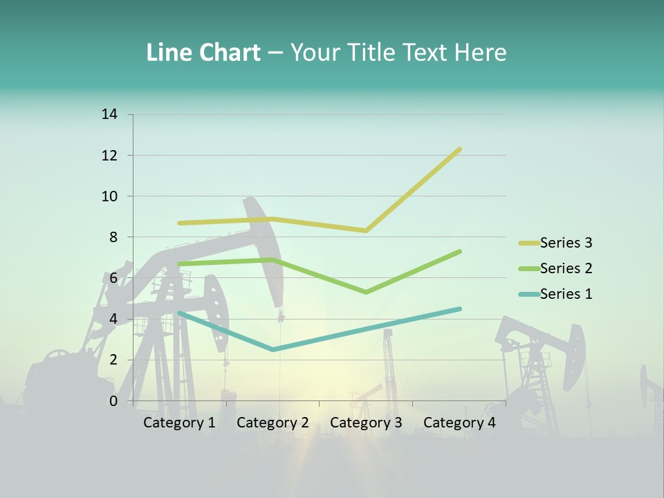 Gasoline Beautification Petrochemical PowerPoint Template