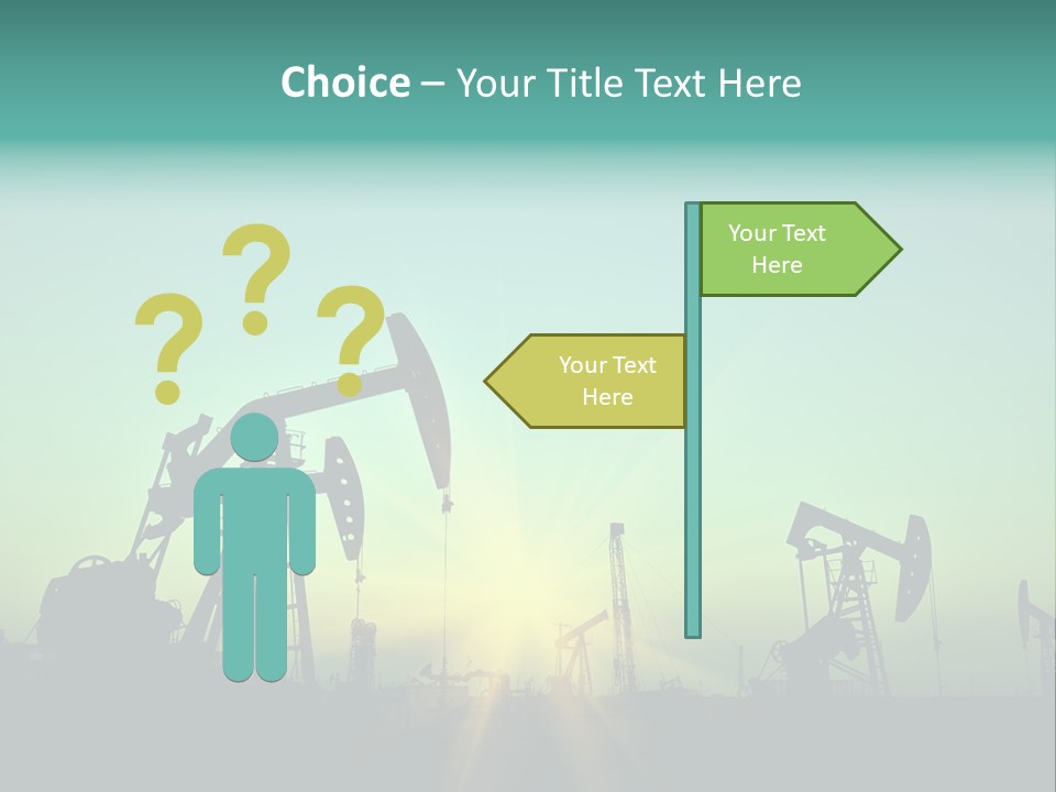 Gasoline Beautification Petrochemical PowerPoint Template