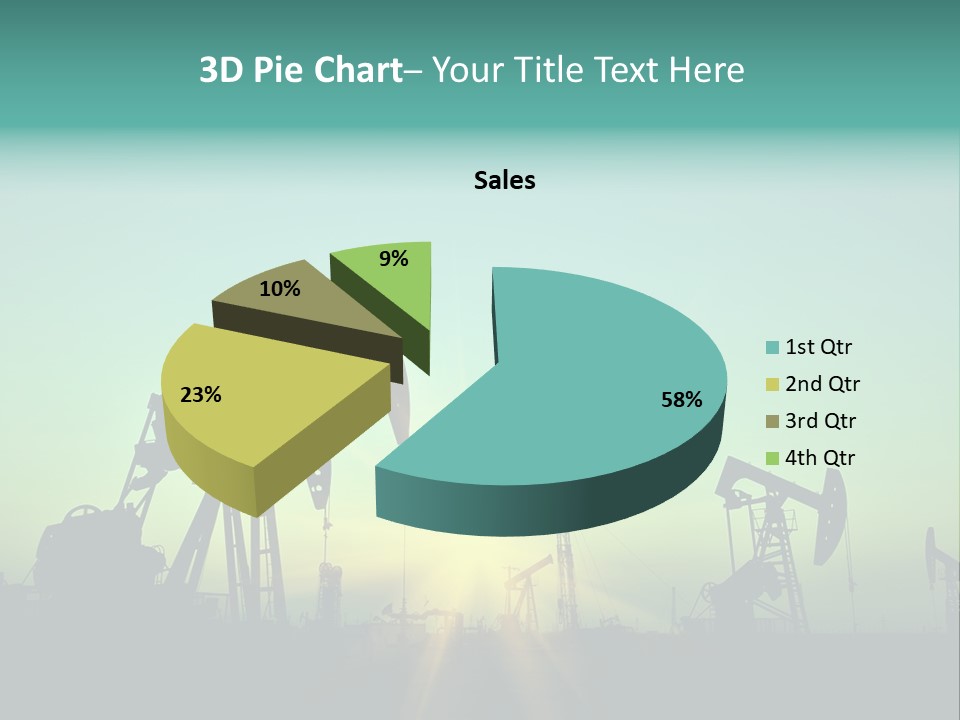 Gasoline Beautification Petrochemical PowerPoint Template