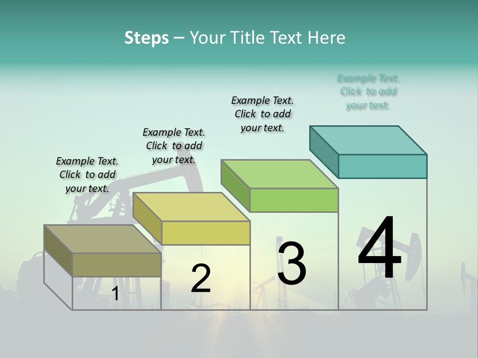 Gasoline Beautification Petrochemical PowerPoint Template