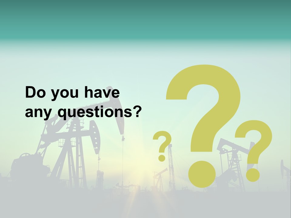 Gasoline Beautification Petrochemical PowerPoint Template