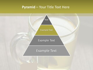 Glass Food Table PowerPoint Template