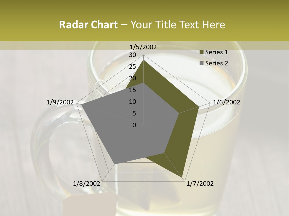 Glass Food Table PowerPoint Template