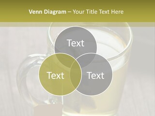 Glass Food Table PowerPoint Template