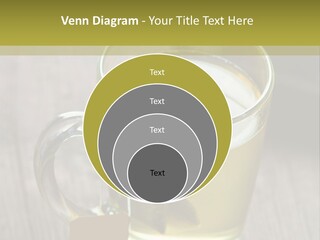 Glass Food Table PowerPoint Template