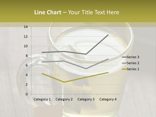 Glass Food Table PowerPoint Template