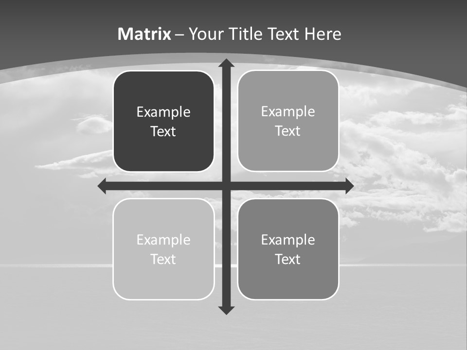 Emotional Dramatic Mountain PowerPoint Template