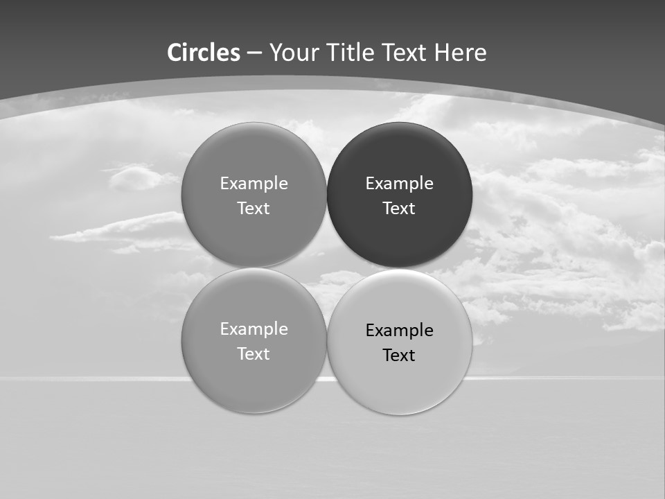 Emotional Dramatic Mountain PowerPoint Template