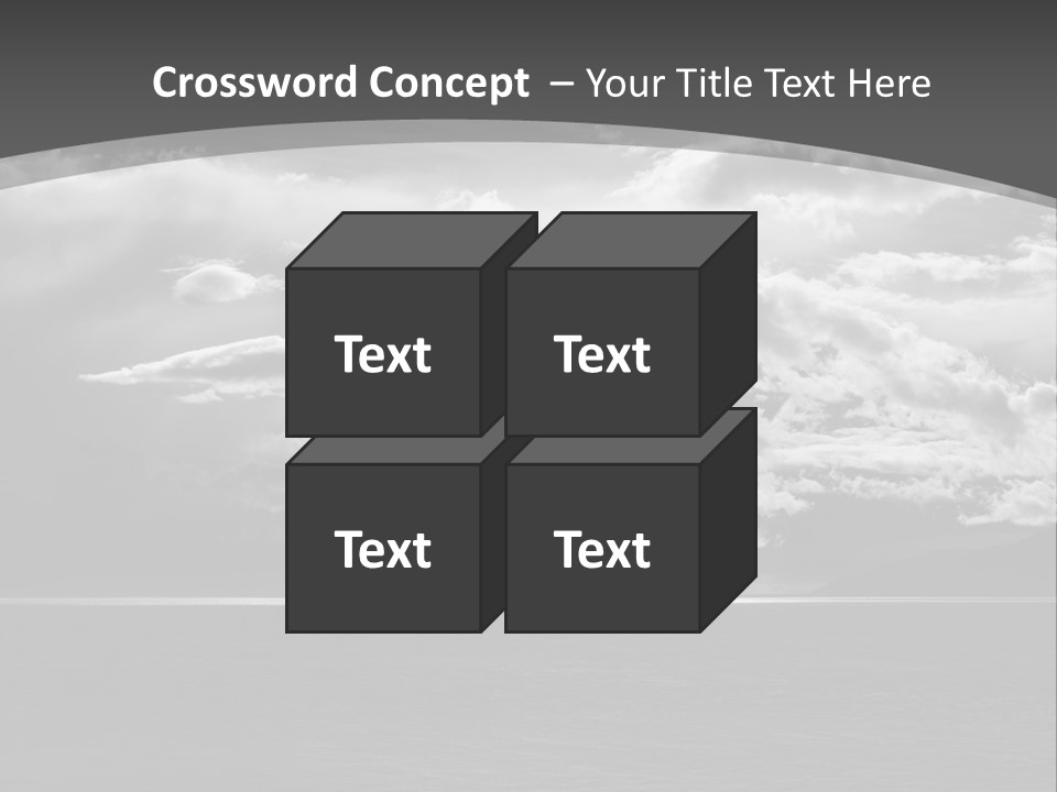 Emotional Dramatic Mountain PowerPoint Template