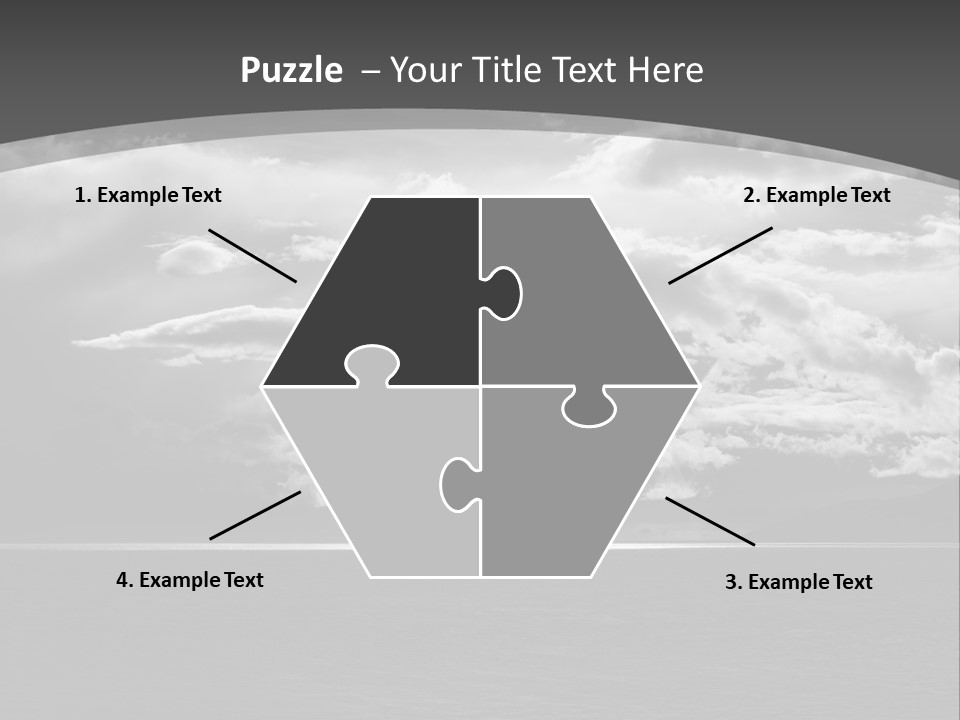 Emotional Dramatic Mountain PowerPoint Template