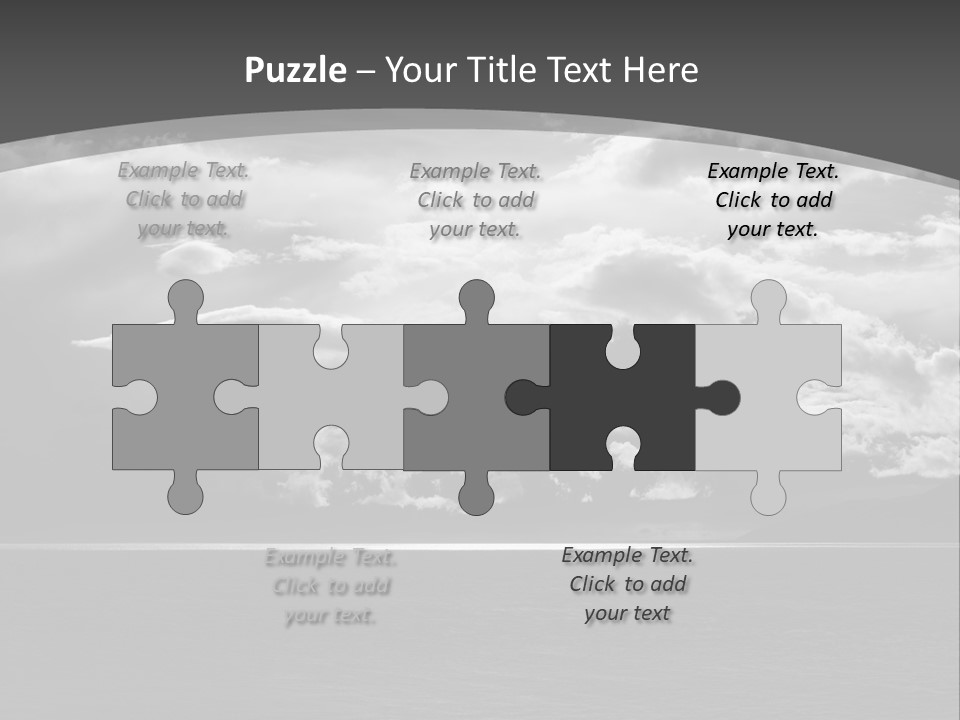 Emotional Dramatic Mountain PowerPoint Template