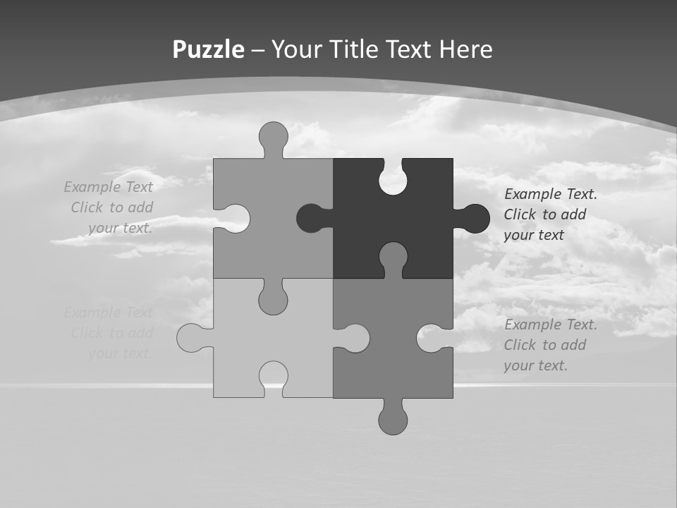 Emotional Dramatic Mountain PowerPoint Template