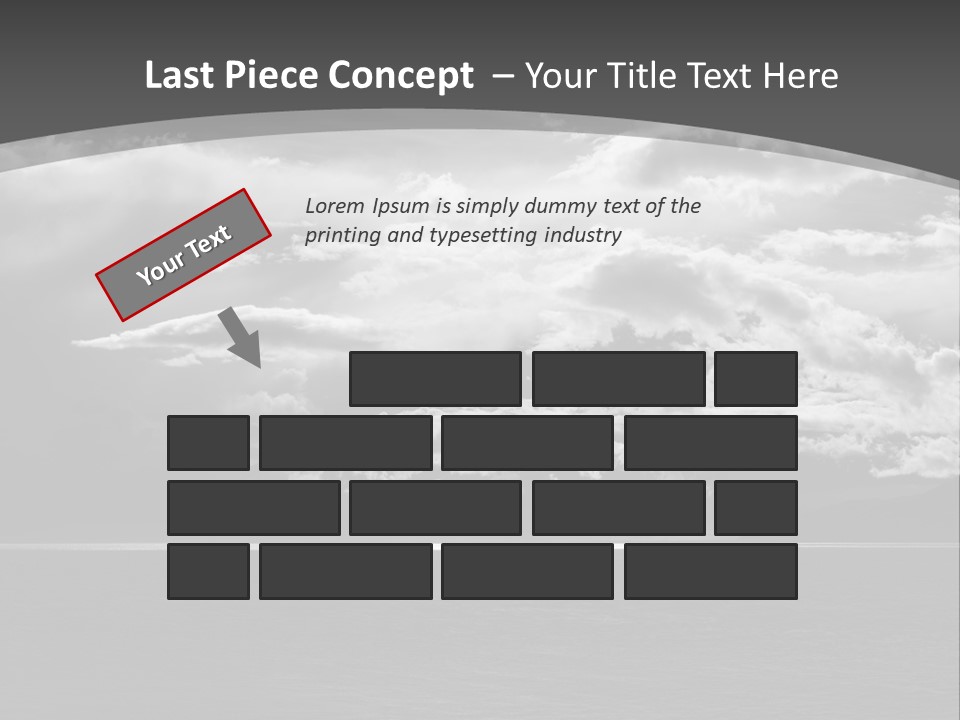 Emotional Dramatic Mountain PowerPoint Template