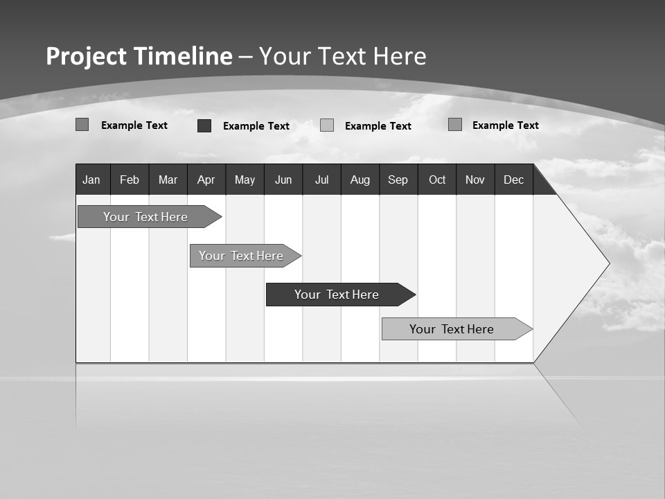 Emotional Dramatic Mountain PowerPoint Template