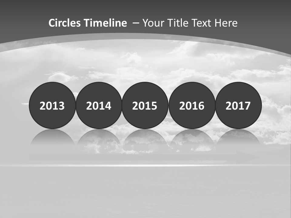 Emotional Dramatic Mountain PowerPoint Template