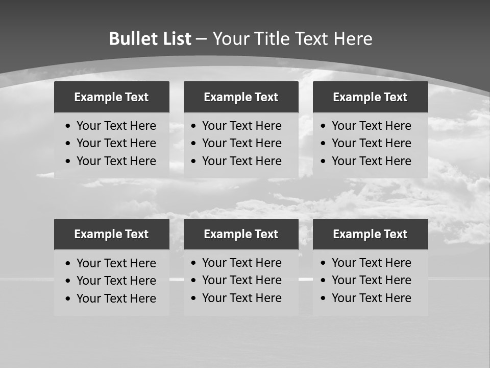 Emotional Dramatic Mountain PowerPoint Template