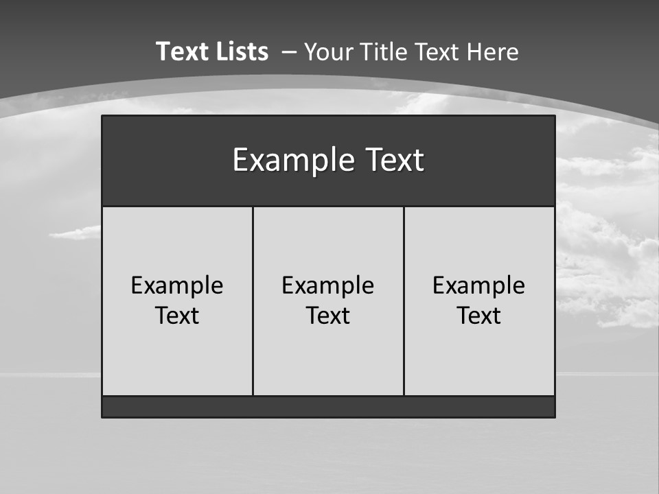 Emotional Dramatic Mountain PowerPoint Template