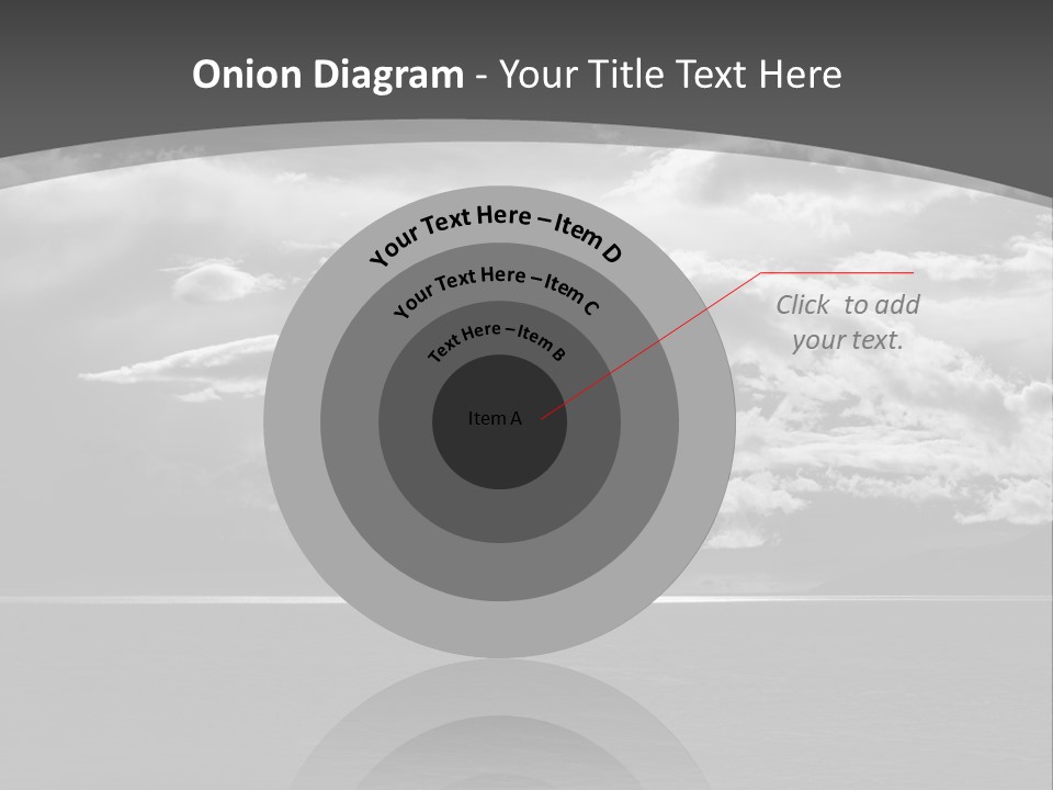 Emotional Dramatic Mountain PowerPoint Template