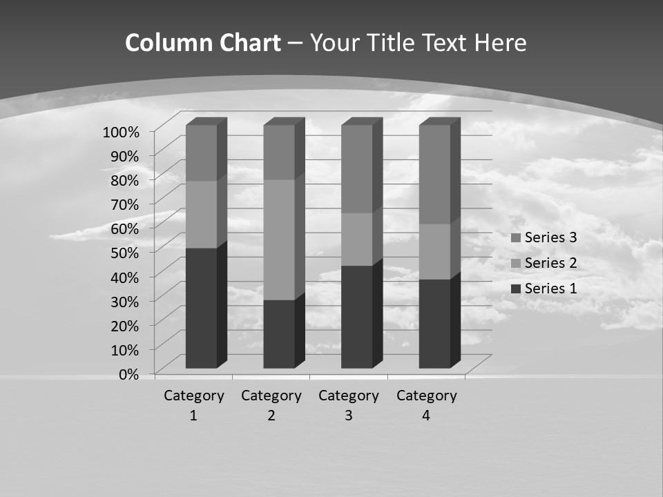 Emotional Dramatic Mountain PowerPoint Template