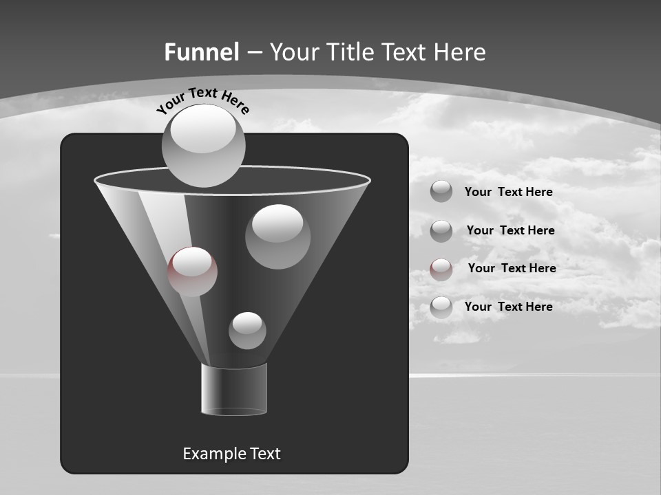 Emotional Dramatic Mountain PowerPoint Template