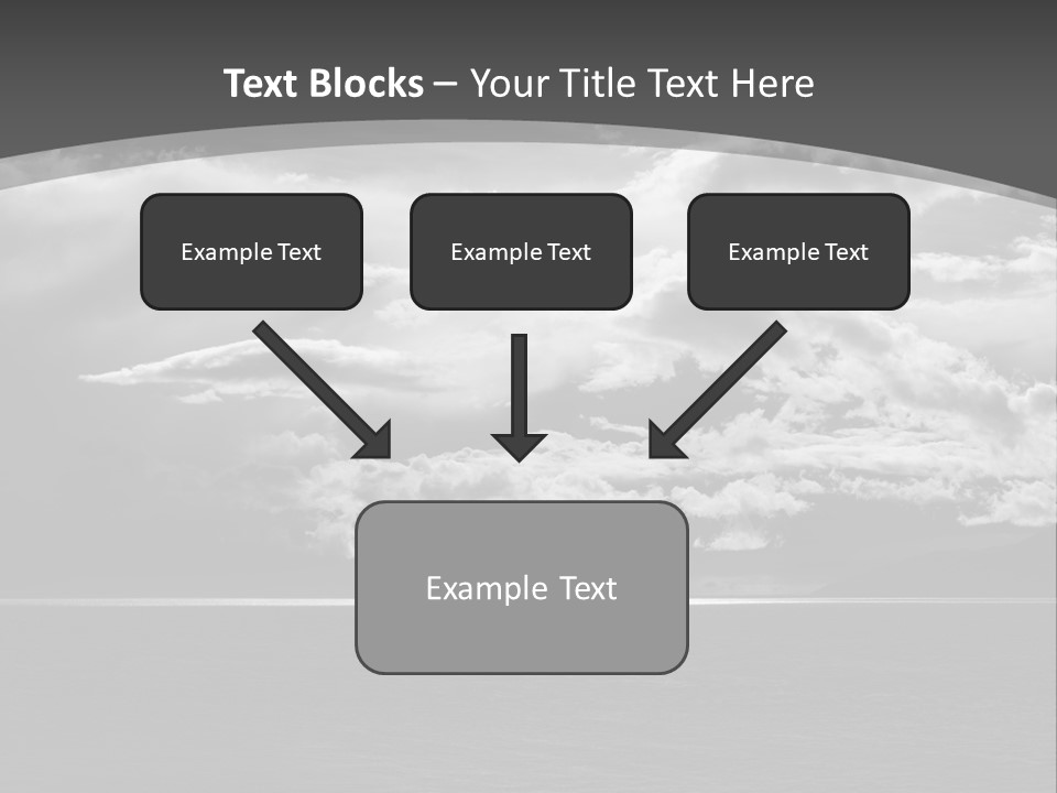 Emotional Dramatic Mountain PowerPoint Template