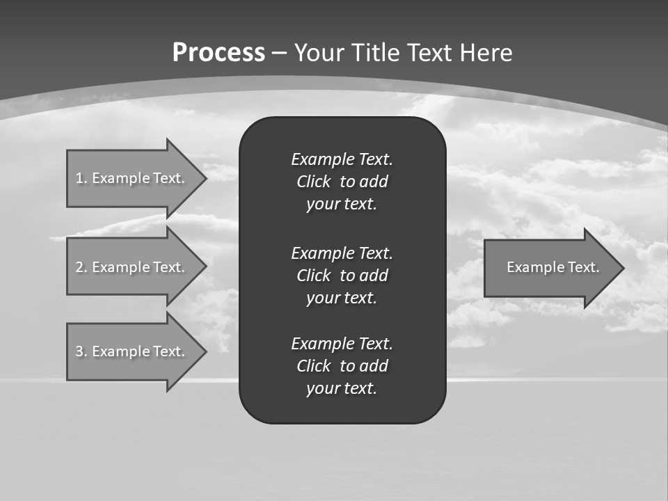 Emotional Dramatic Mountain PowerPoint Template