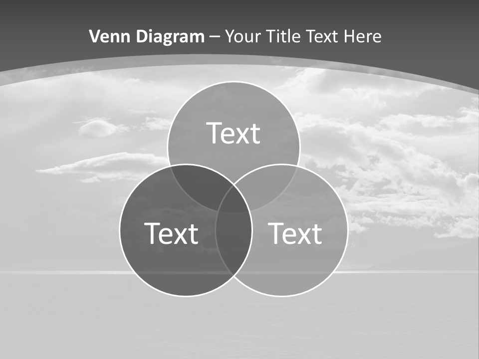 Emotional Dramatic Mountain PowerPoint Template