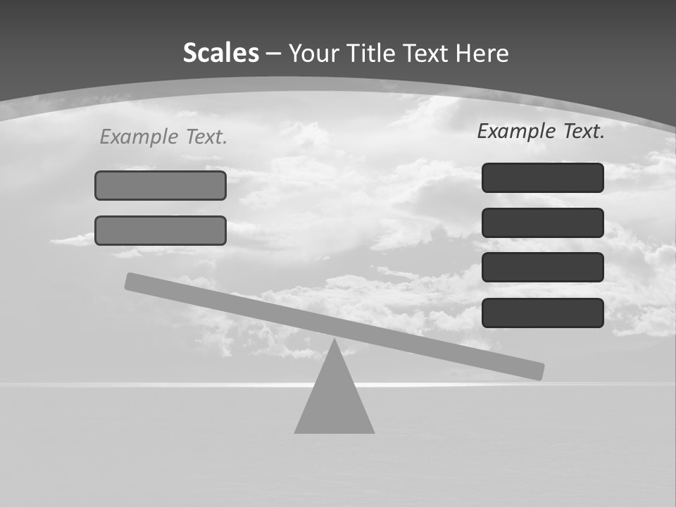Emotional Dramatic Mountain PowerPoint Template
