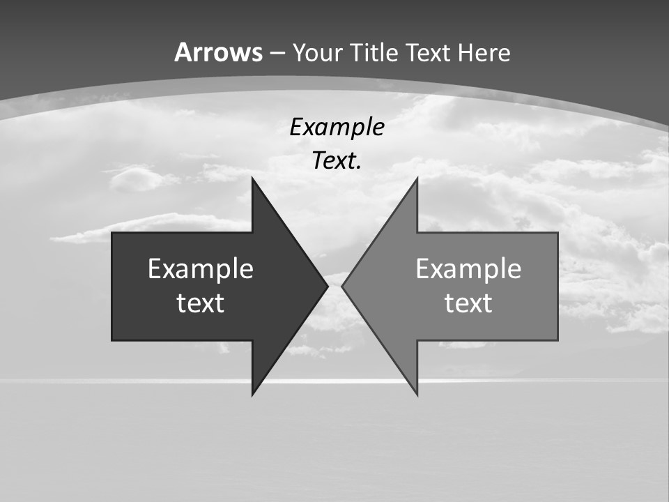 Emotional Dramatic Mountain PowerPoint Template