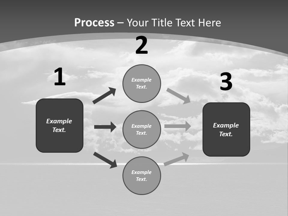Emotional Dramatic Mountain PowerPoint Template
