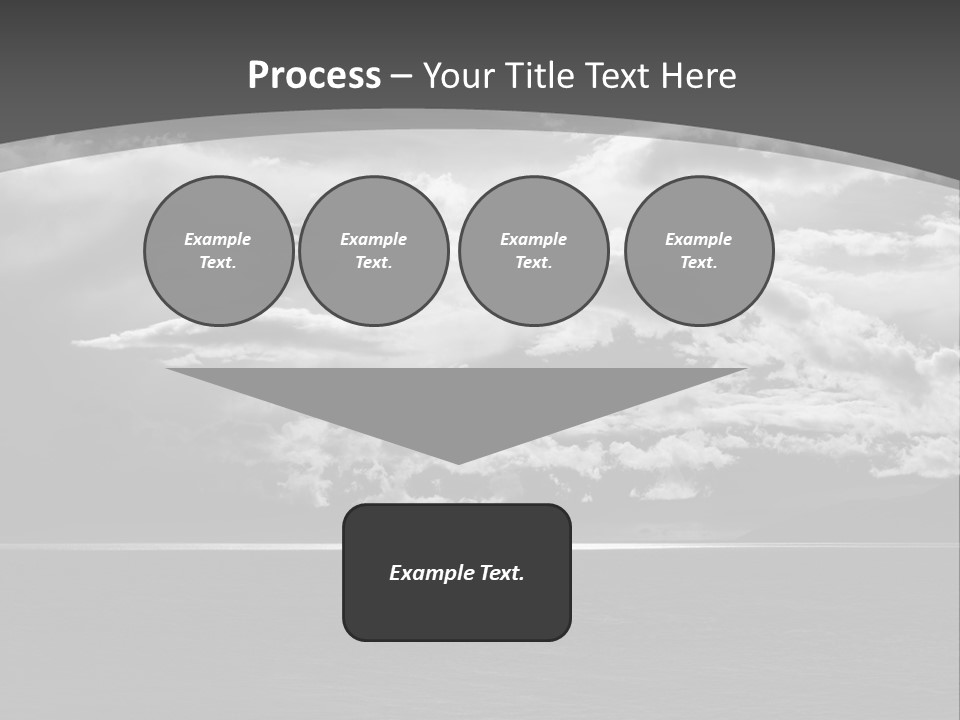 Emotional Dramatic Mountain PowerPoint Template