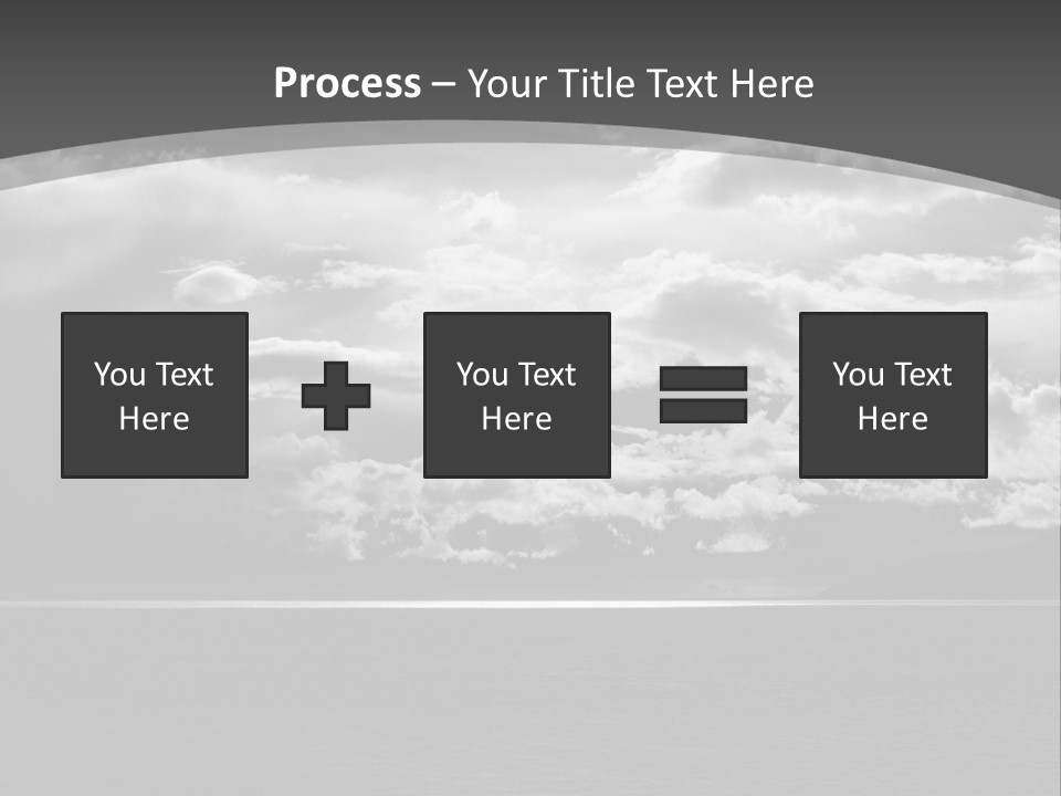 Emotional Dramatic Mountain PowerPoint Template