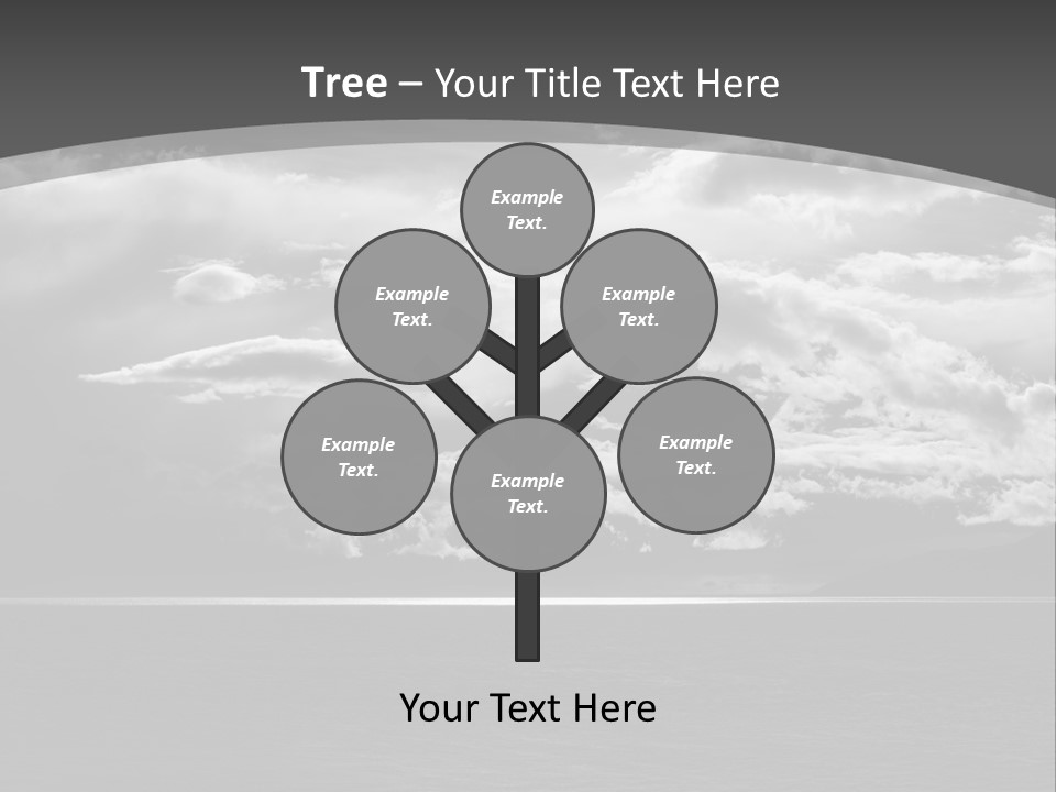 Emotional Dramatic Mountain PowerPoint Template