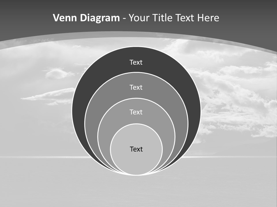 Emotional Dramatic Mountain PowerPoint Template
