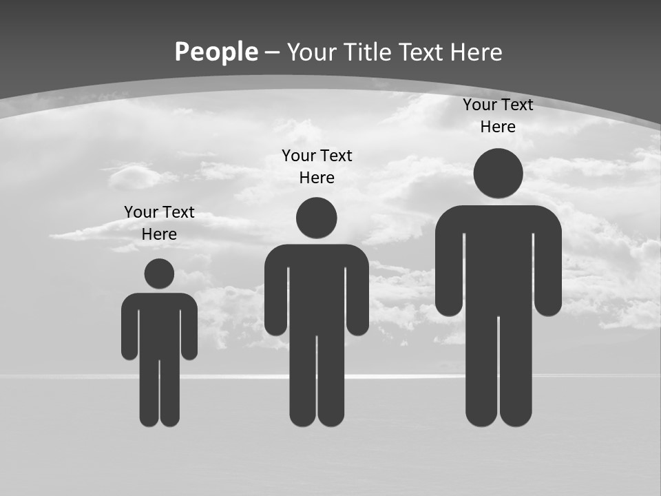 Emotional Dramatic Mountain PowerPoint Template