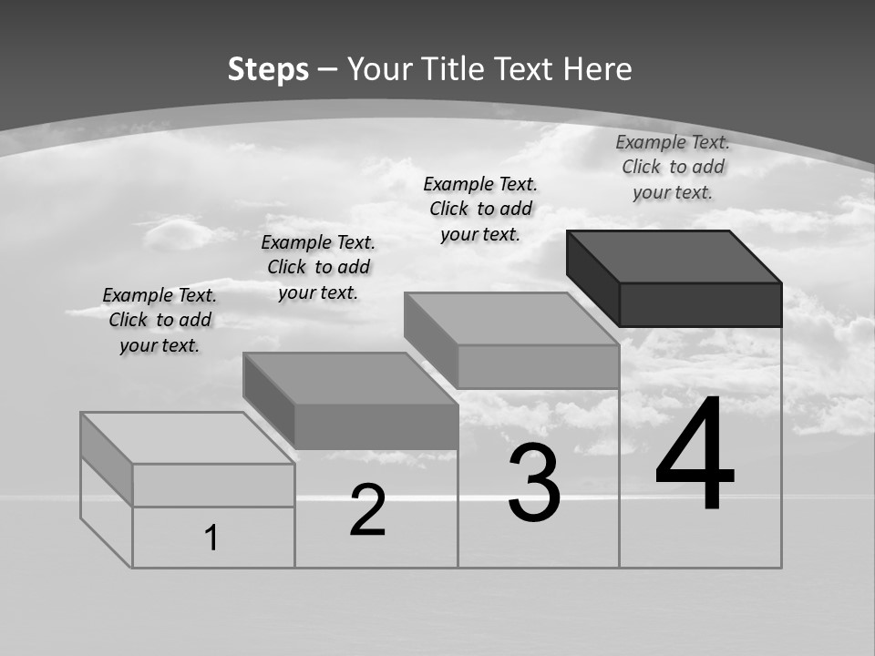 Emotional Dramatic Mountain PowerPoint Template
