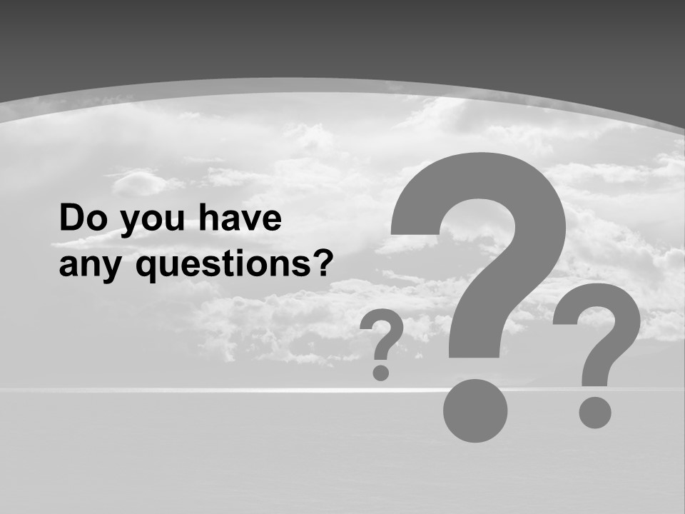 Emotional Dramatic Mountain PowerPoint Template